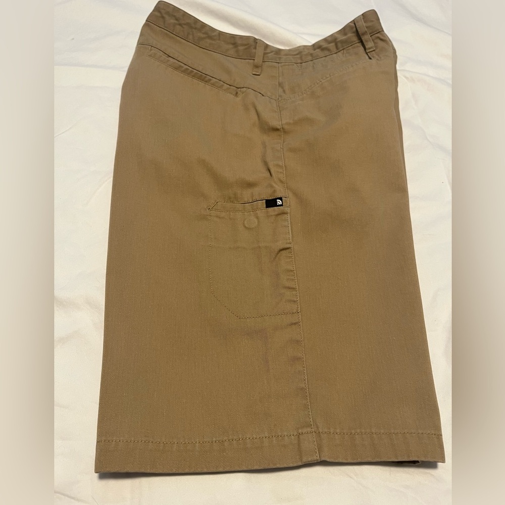 The North Face Men”s Flat Front Chino Tan Hiking Shorts Size 30 - Picture 7 of 14